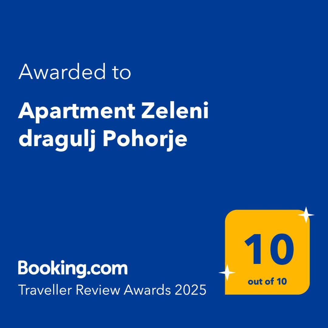 Apartment Zeleni Dragulj Pohorje Oplotnica Exterior foto